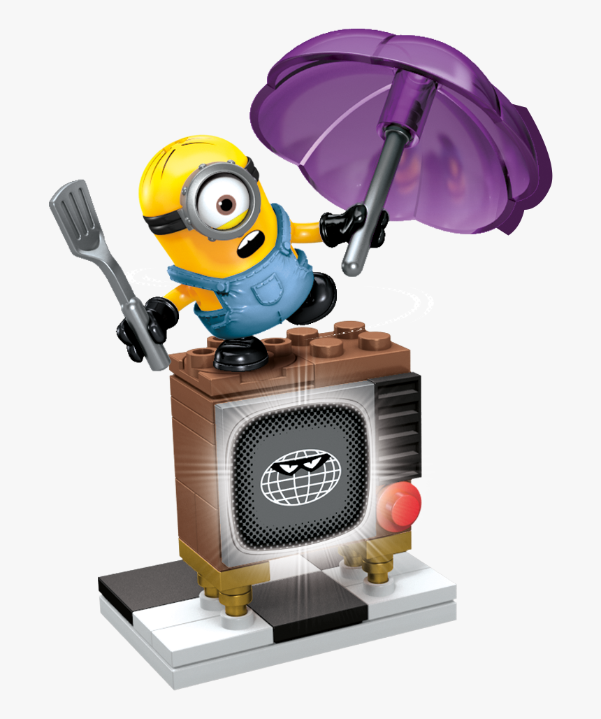 Silly Tv - Minion With Tv, HD Png Download