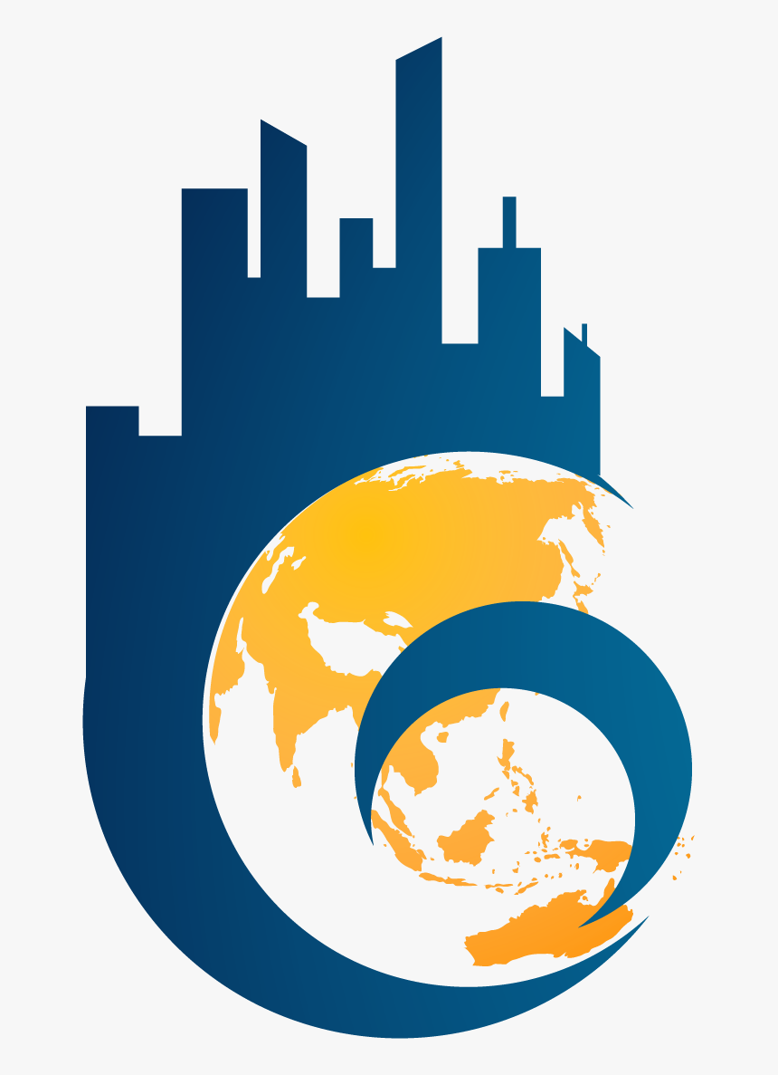 Transparent City Icon Png - Asia Pacific On Globe, Png Download
