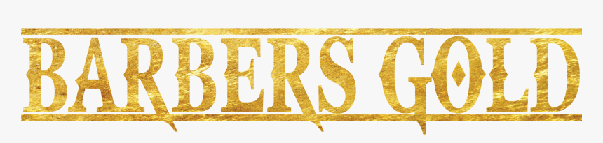 Barbers Gold - Calligraphy, HD Png Download