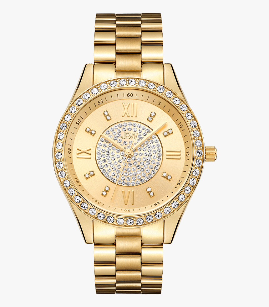 Jbw Mondrian J6303b Gold Gold Diamond Watch Bracelet - Wbd1120 Bb0930 Tag Heuer, HD Png Download