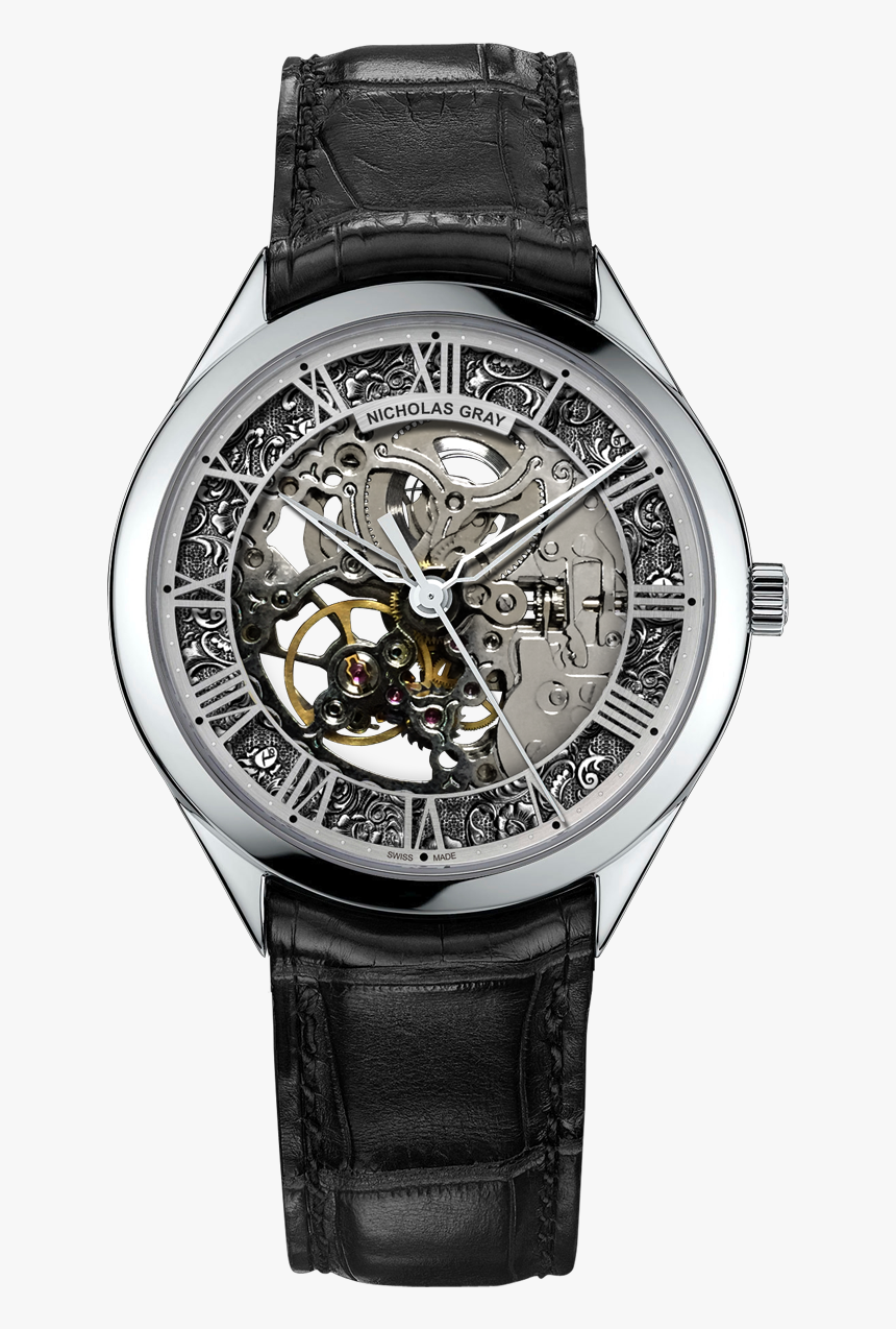 Transparent Diamond Watch Png - Analog Watch, Png Download