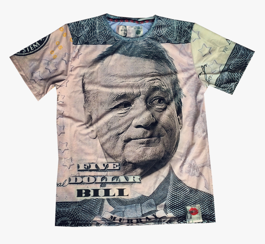 Dollar Bill Kiss Cut & Sew Top - Illustration, HD Png Download