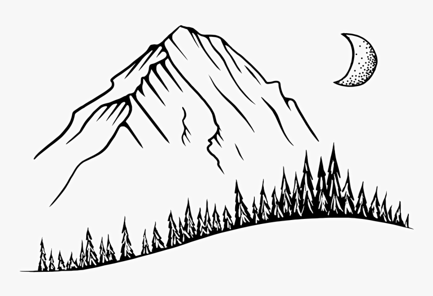 The Murray Hotel - Line Art, HD Png Download