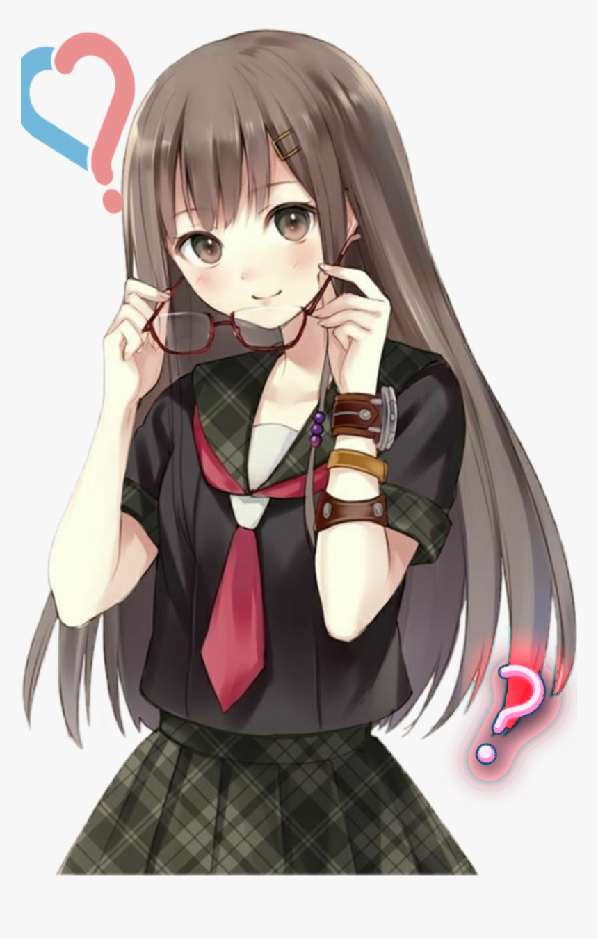 #pregunta - Anime Wolf School Girl, HD Png Download