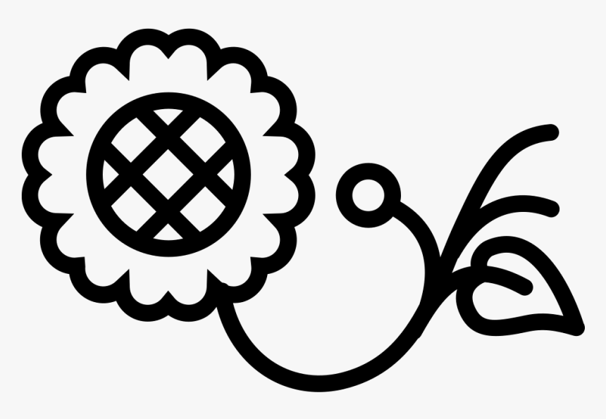 Flower On A Branch - Flower Leaf Png Vector, Transparent Png