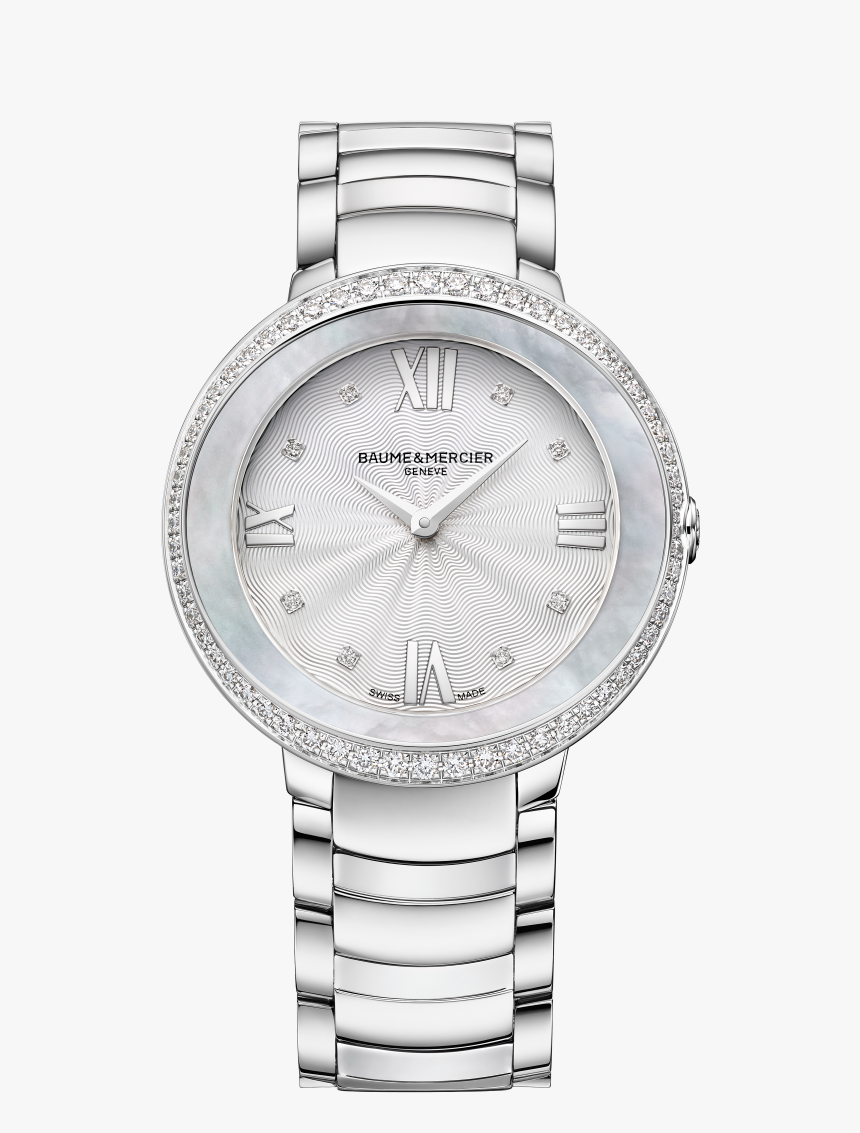 Baume And Mercier Ladies Diamond Watch, HD Png Download