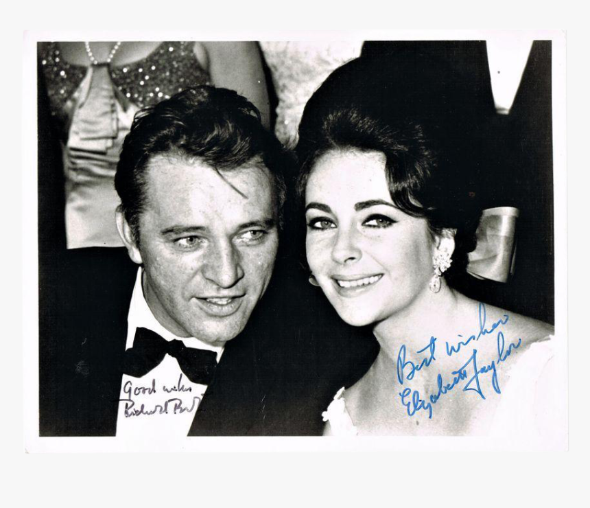 Elizabeth Taylor And Richard Burton, HD Png Download