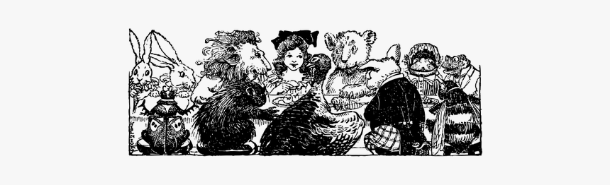 Thanksgiving Party - Illustration, HD Png Download