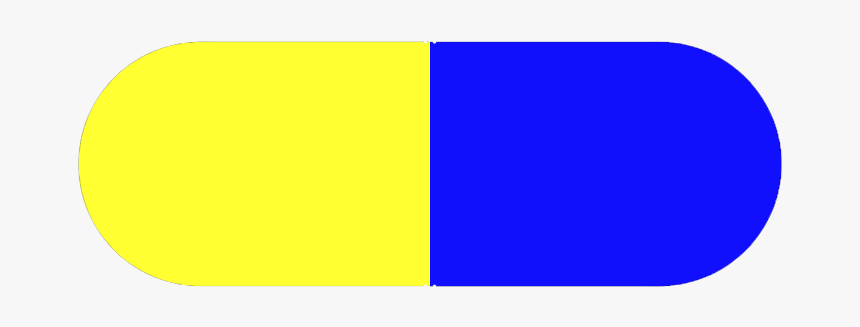 Tetracycline Hydrochloride 500mg - Omeprazole Blue And Orange Capsule, HD Png Download