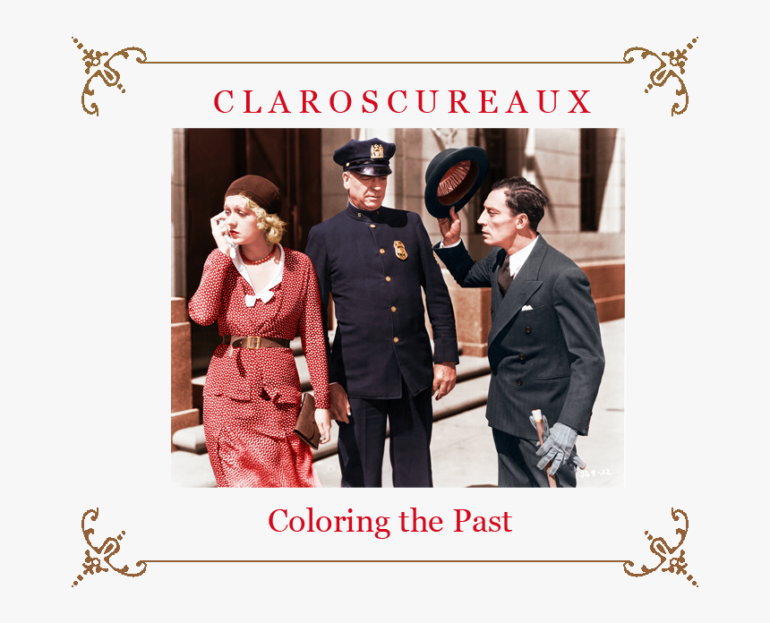 Claroscureaux Deux - Buster Keaton Anita Page, HD Png Download