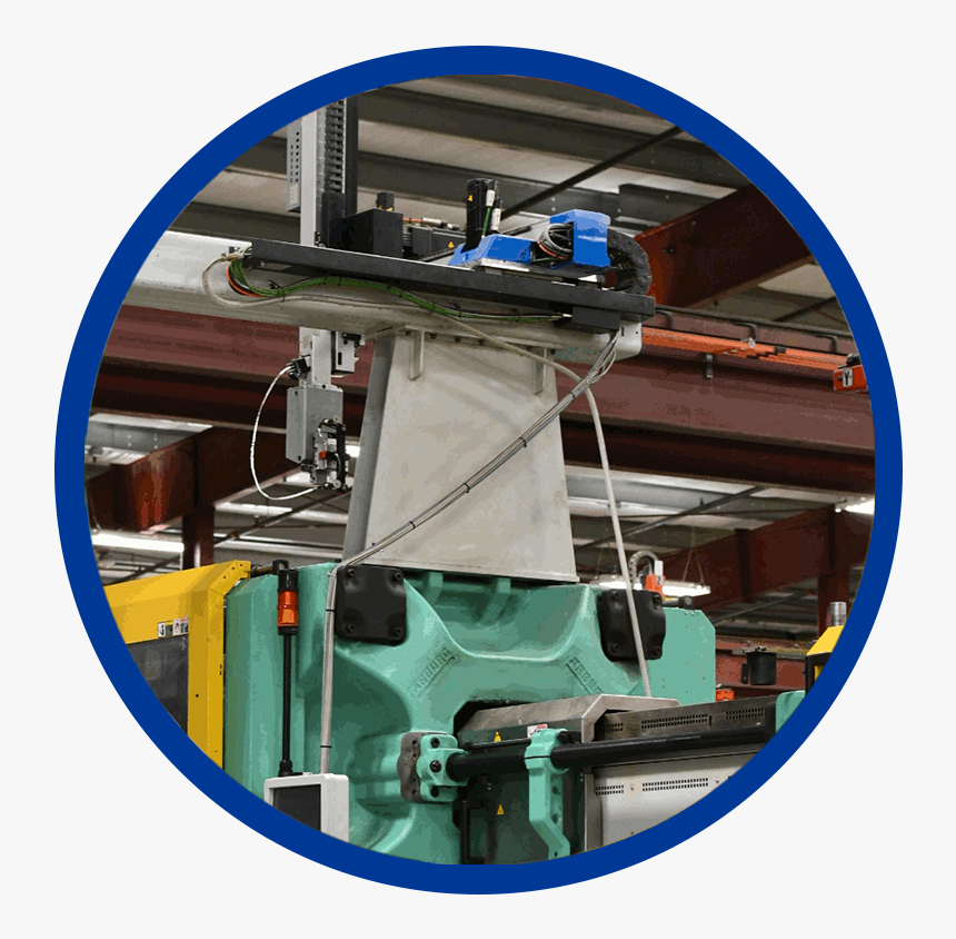 Robot Arm For Molding Equipment - Machine Tool, HD Png Download