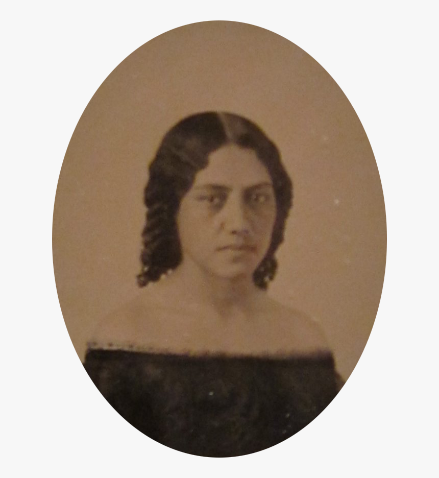 Ambrotype Of Elizabeth Kekaaniau, C - Elizabeth Cooke Daniel Wilcox, HD Png Download