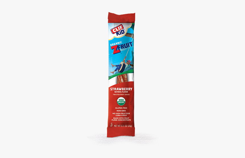 Strawberry Flavor Packaging - Clif Kid Zfruit, HD Png Download