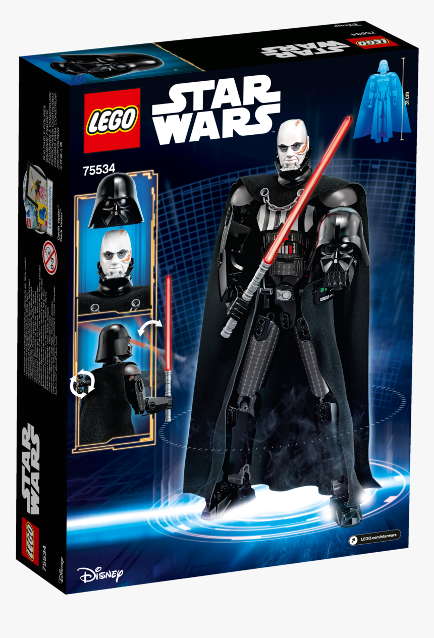 Lego Darth Vader 75534, HD Png Download