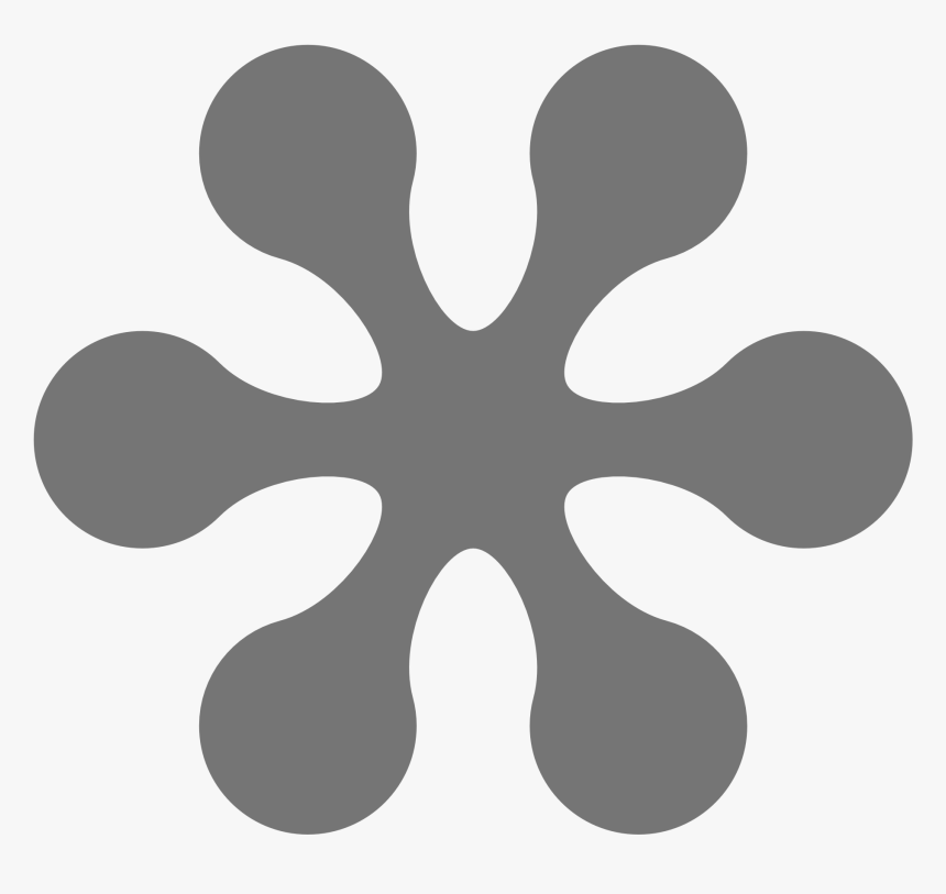 Silver Crayon Cliparts - 70s Flower Clip Art, HD Png Download