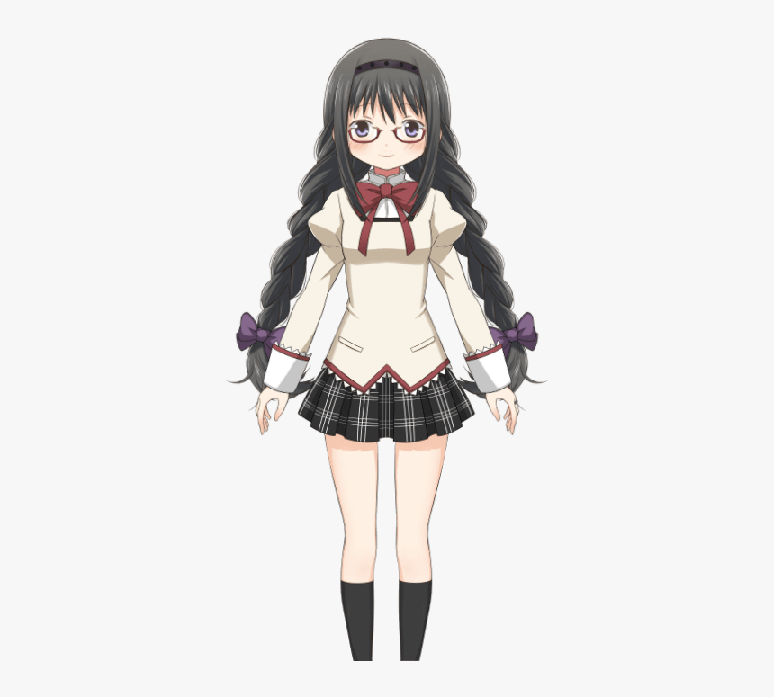 Madoka Magica Homura Glasses, HD Png Download