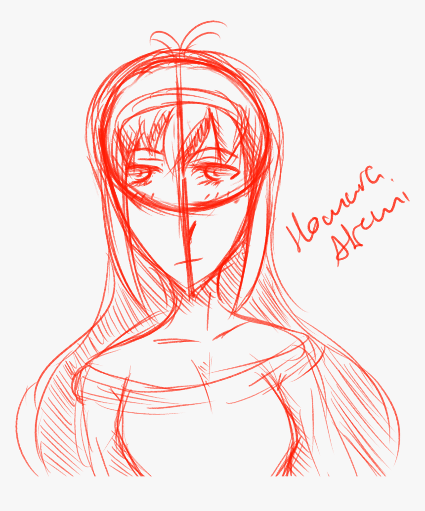 Homura Akemi - Sketch, HD Png Download