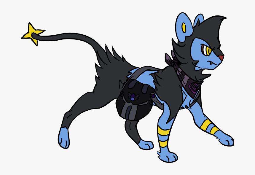 𝚆𝚒𝚗𝚍𝚜 𝚘𝚏 𝙳𝚎𝚜𝚙𝚊𝚒𝚛 - Pokemon Mystery Dungeon Luxio, HD Png Download