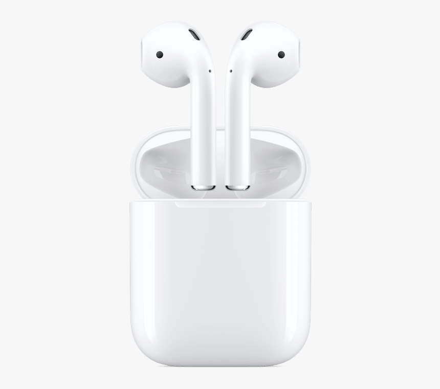 Air Pods Black Background, HD Png Download