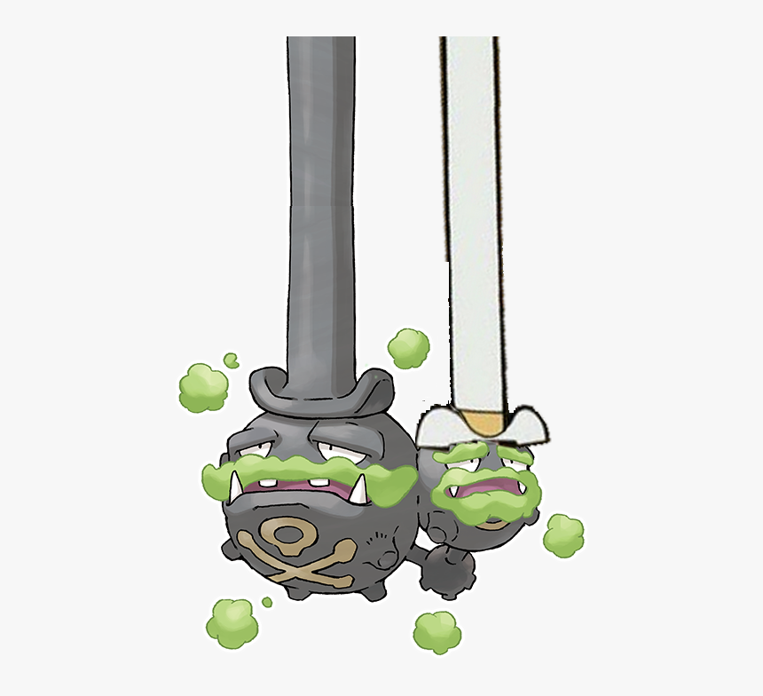 Galarian Weezing, HD Png Download