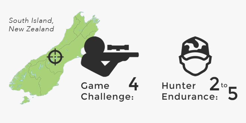 Tahr Hunt Detail - Marlborough Sounds Nz Map, HD Png Download