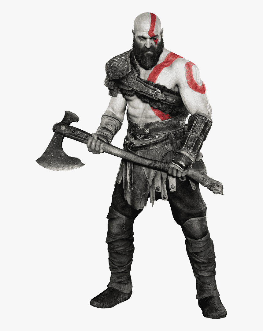 Kratos With Axe, HD Png Download