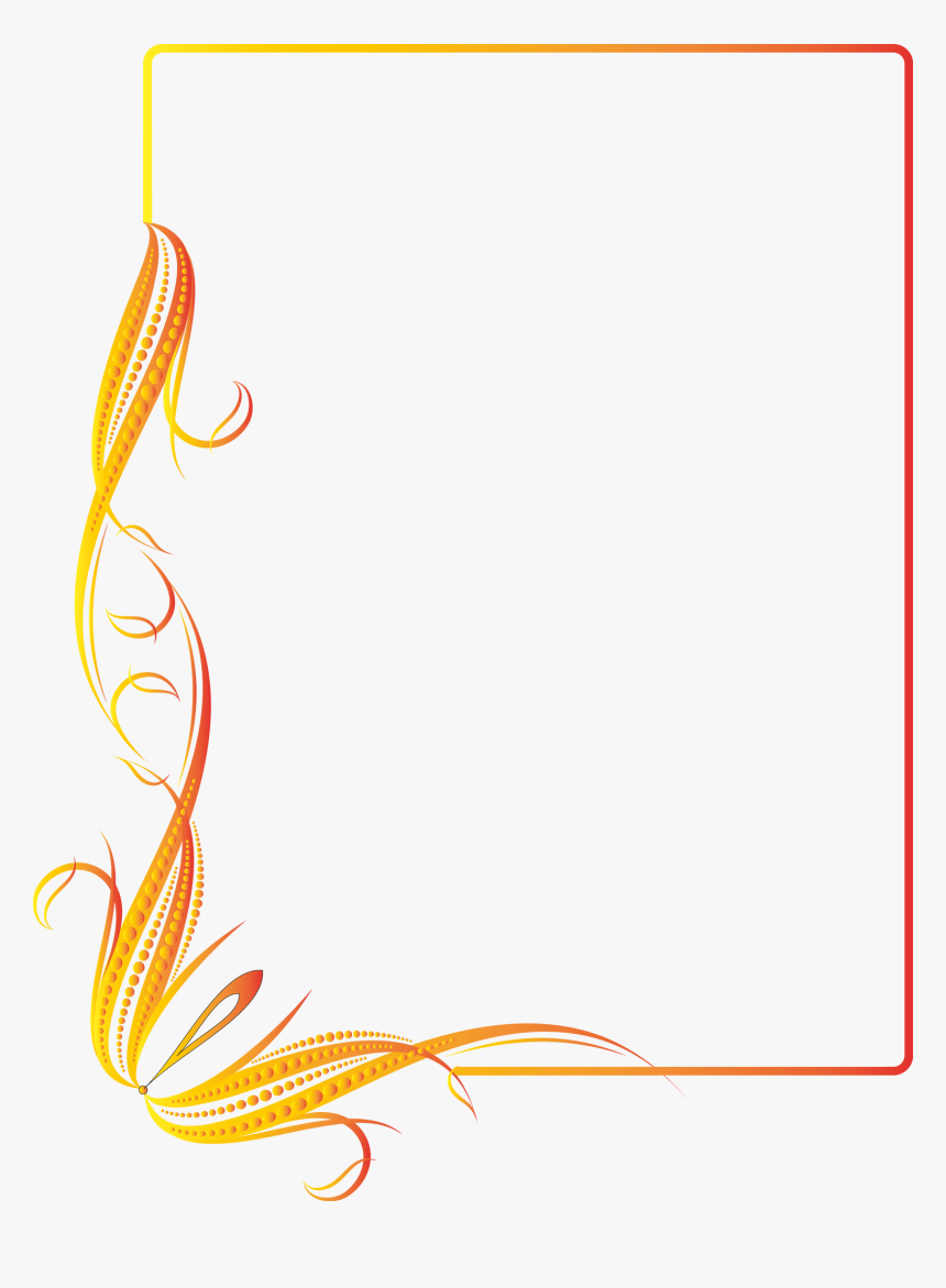 Transparent Ornate Frame Png - Frame Graphics, Png Download