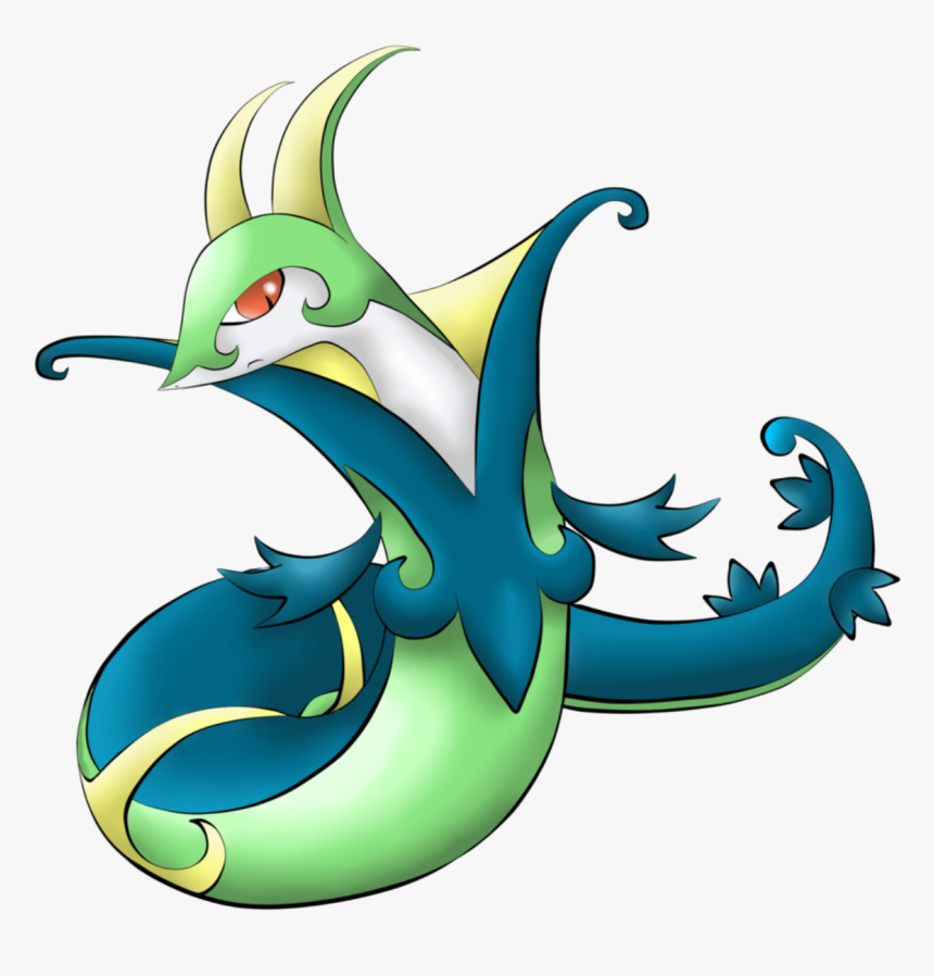 Shiny Serperior - Shiny Serperior Fan Art, HD Png Download