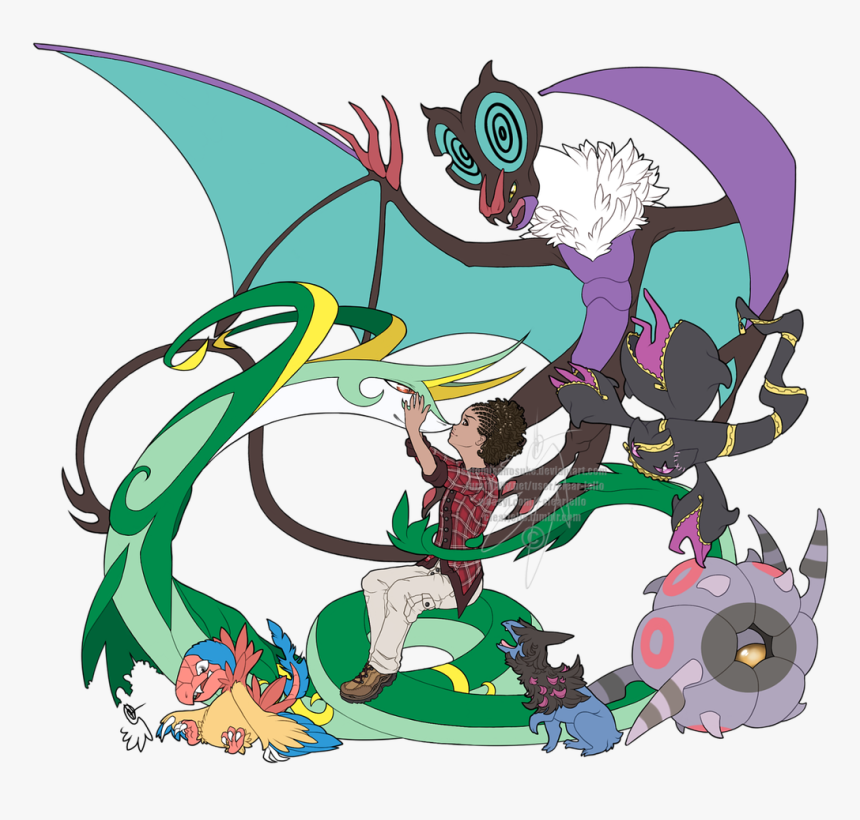 Pokemon Serperior Team, HD Png Download