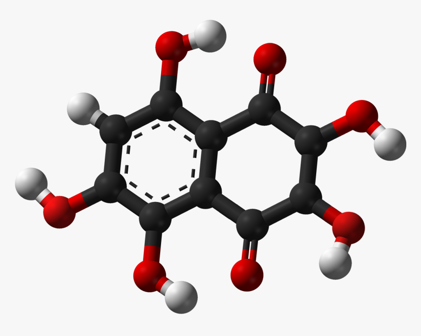 Transparent Chrome Sphere Png - Rhein Molecule, Png Download