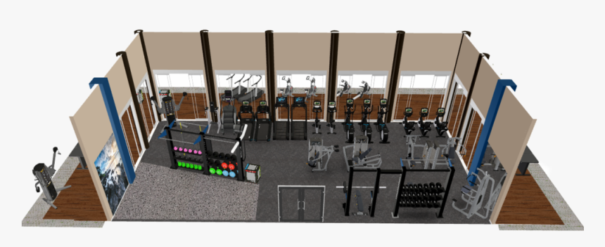 Kukio 3d - Gym, HD Png Download