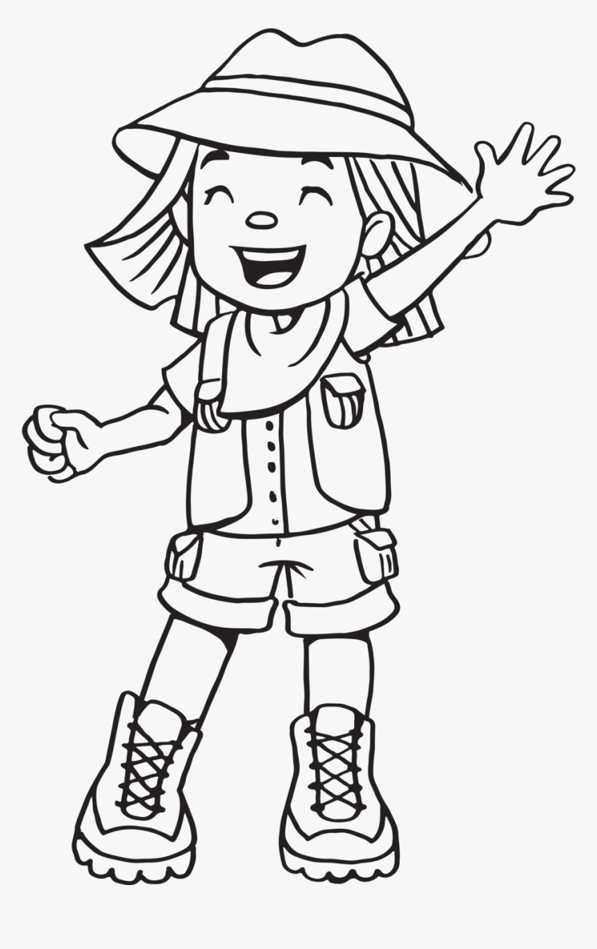 Explorer Girlwithboots Big, HD Png Download