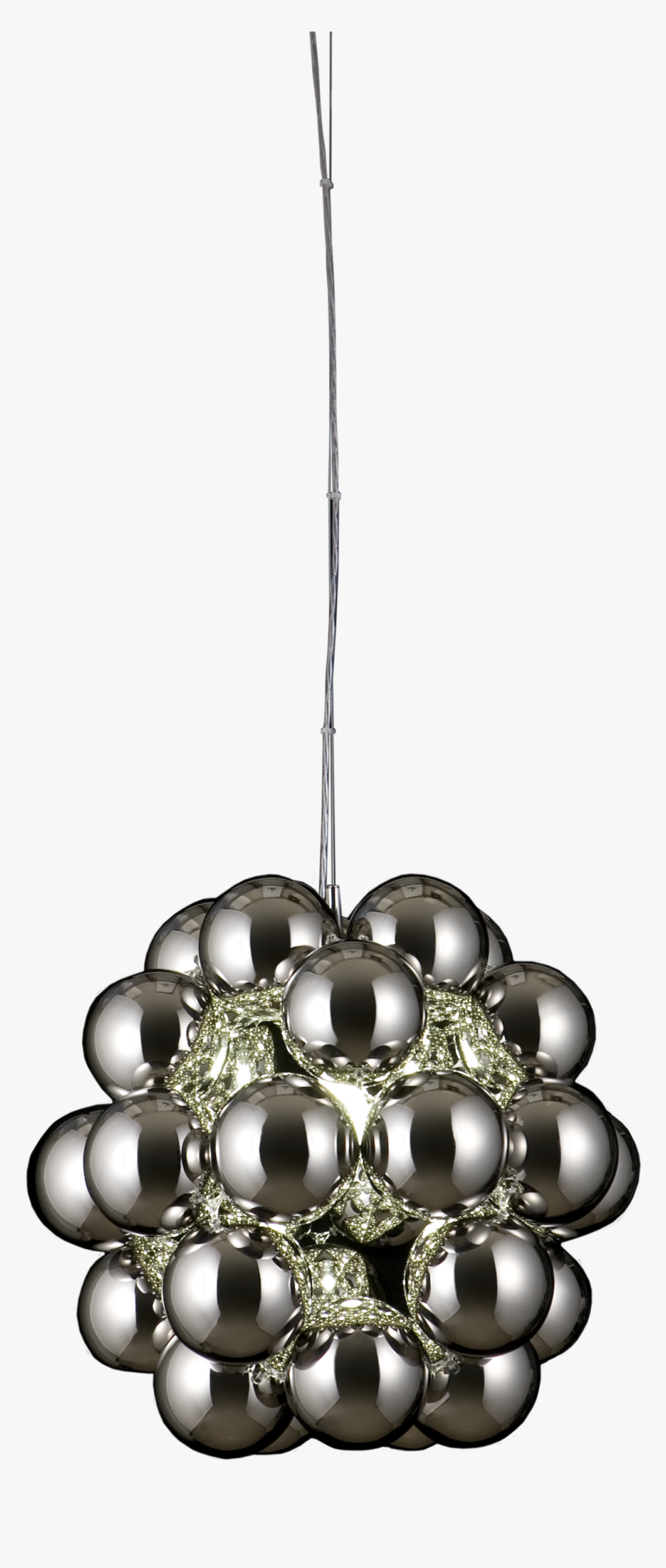 Beads Penta Chrome Cutout - Light Fixture, HD Png Download