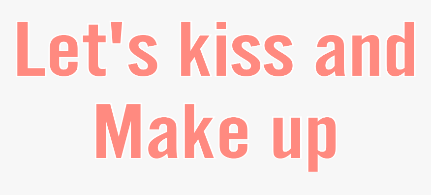 #ftestickers #text #kiss #makeup - Happiness Ventures, HD Png Download