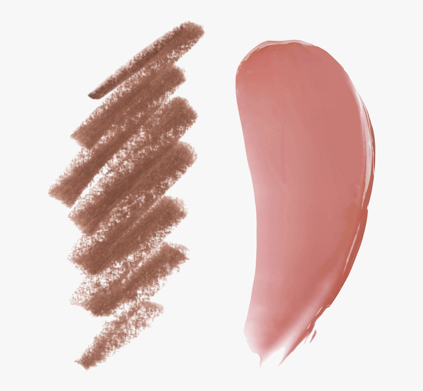 Luscious Lip Slick Glow Kiss Swatches - Charlotte Tilbury The Gift Of Pillow Talk Lips, HD Png Download