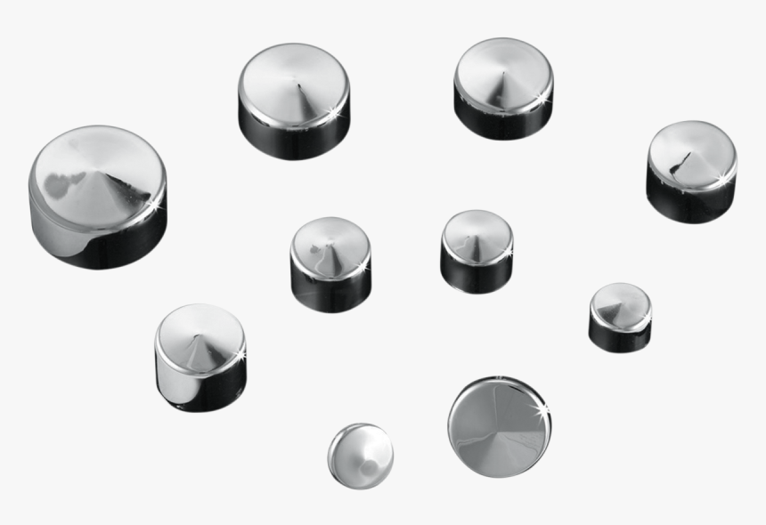 Kuryakyn 2442 Chrome Motorcycle 1/4 - Bolt Head Covers, HD Png Download
