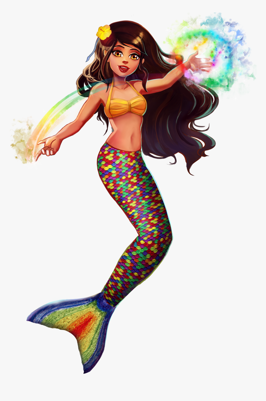 Mermaid Wiki - Serena Fin Fun Mermaid, HD Png Download