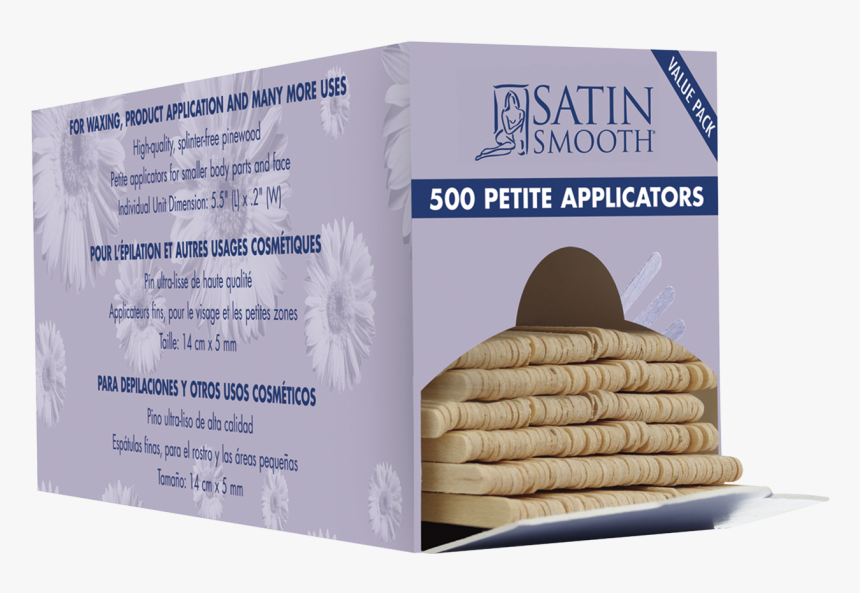 Petite Applicators - Bulk Pack - Satin Smooth, HD Png Download