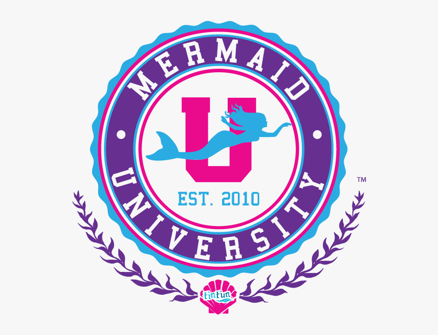 Mermaid Classes Logo - Fin Fun Mermaid University, HD Png Download