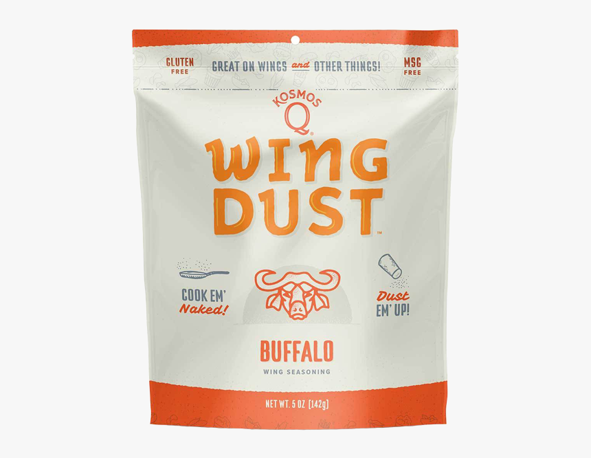 Kosmos Q Wing Dust Buffalo Wing Seasoning 5 Oz, HD Png Download