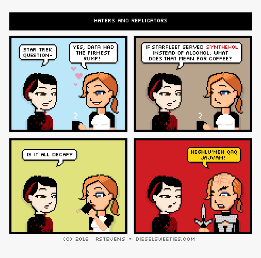 Transparent Klingon Png - Comic Strip Friendship, Png Download