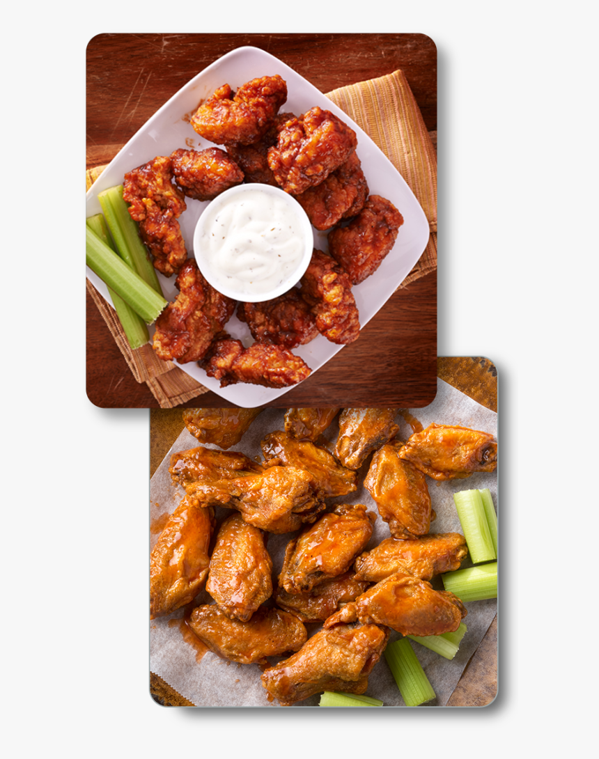 Sauce Options Delicious Chicken Wings With Different - Buffalo Wing, HD Png Download