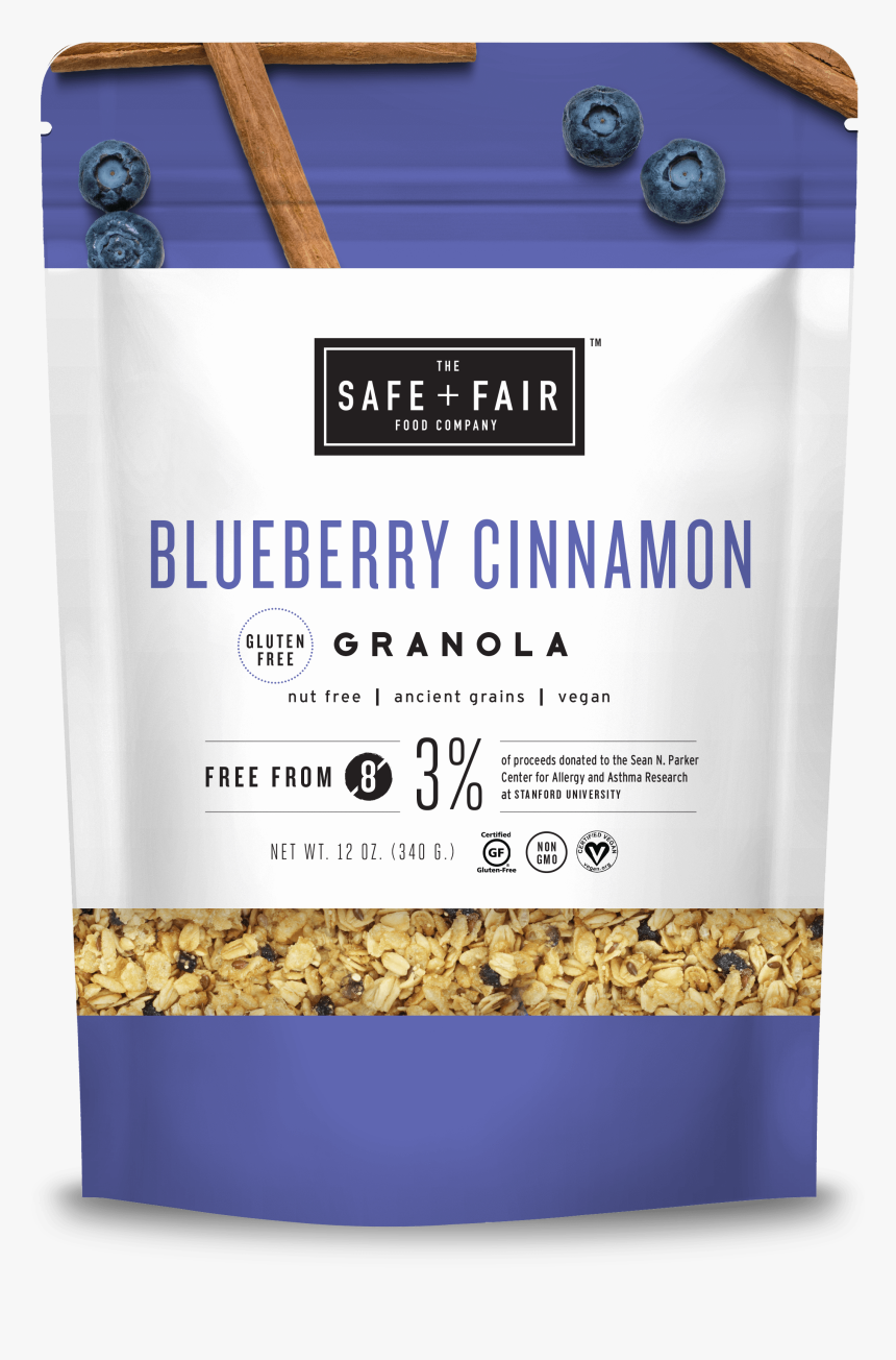 Blueberry Cinnamon Granola, HD Png Download