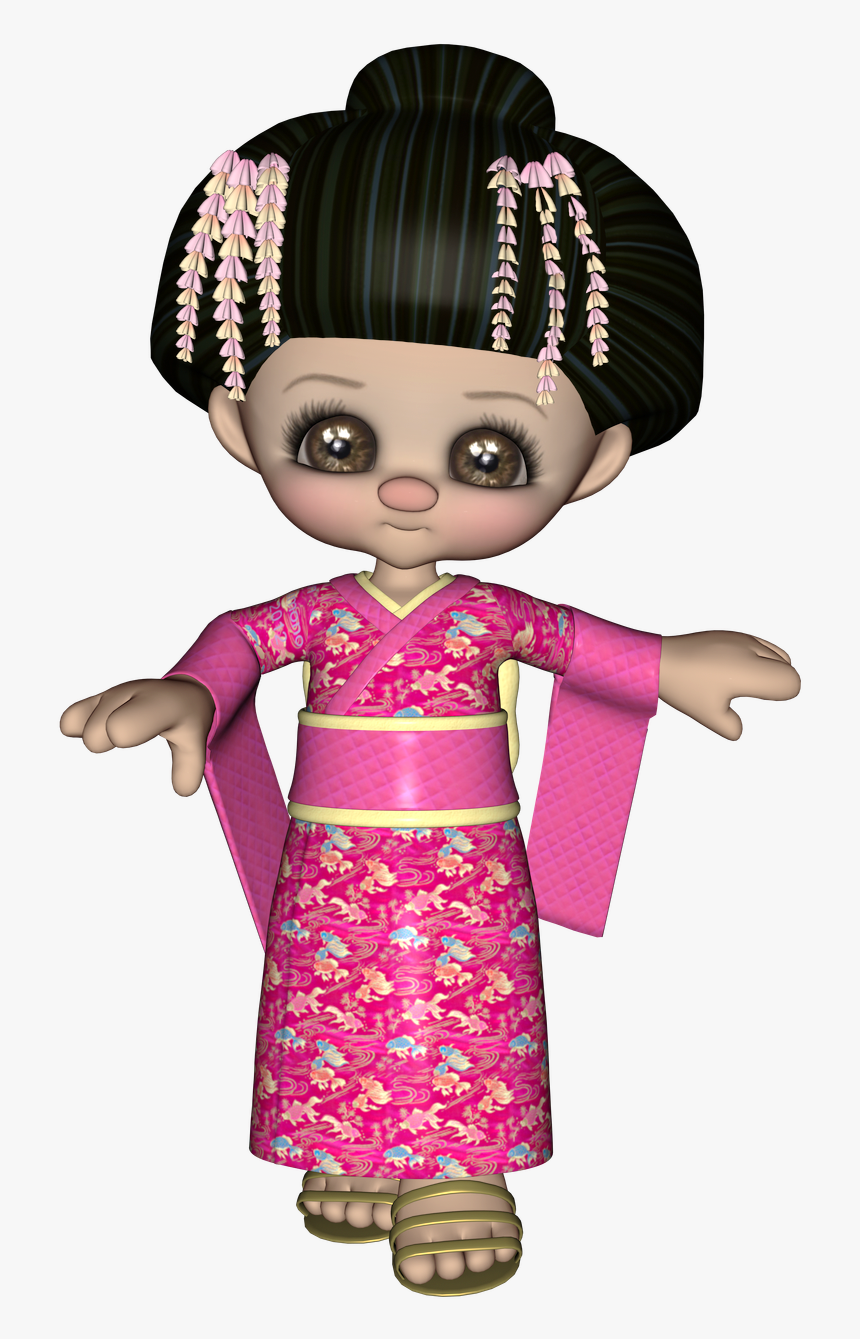 Japanese Dolls, HD Png Download