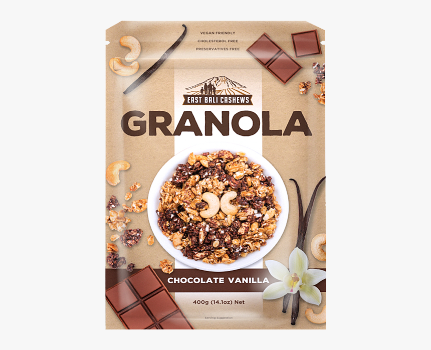 East Bali Granola Chocolate Vanilla, HD Png Download