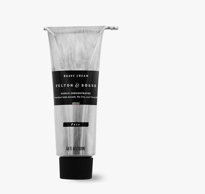 Fulton & Roark Shave Cream - Aluminum Tube Shave Cream, HD Png Download