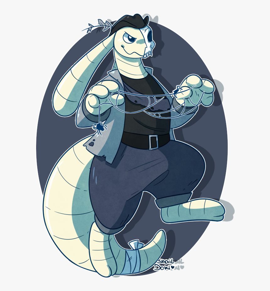 Spooky Skeleton Spider Scary Pirate - Cartoon, HD Png Download