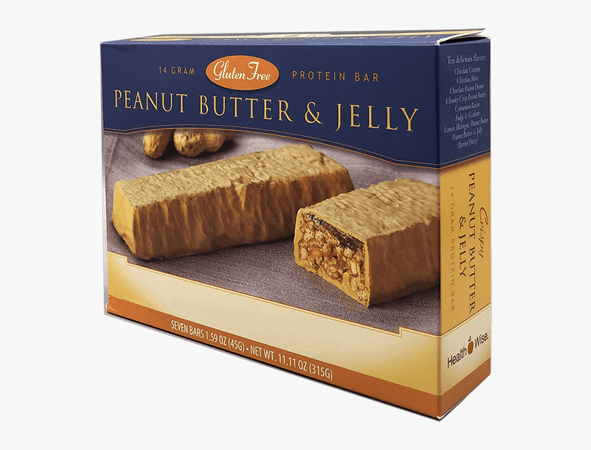 Peanut Butter & Jelly Protein Bar - Rum Cake, HD Png Download