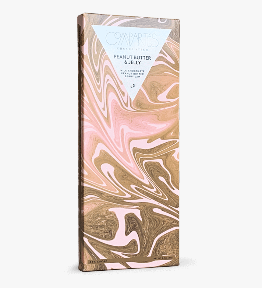 Compartes Chocolate Peanut Butter And Jelly Bar - Makeup Mirror, HD Png Download