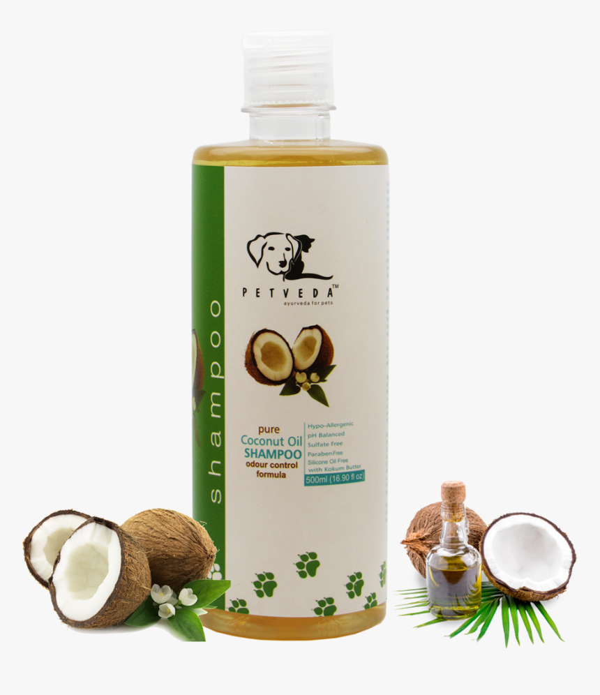 Coconut Oil Shampoo - Bottle, HD Png Download